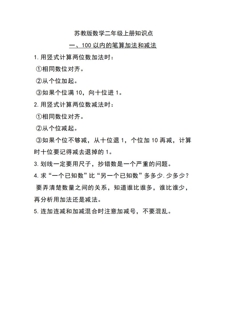 二上苏教数学知识点重点汇总-教学网