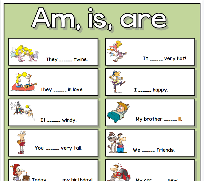 be动词【完整可直接打印】24套语法练习纸全套-教学网