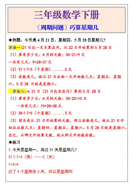 14份！周期问题最新整理持续更新版-高清完整-教学网