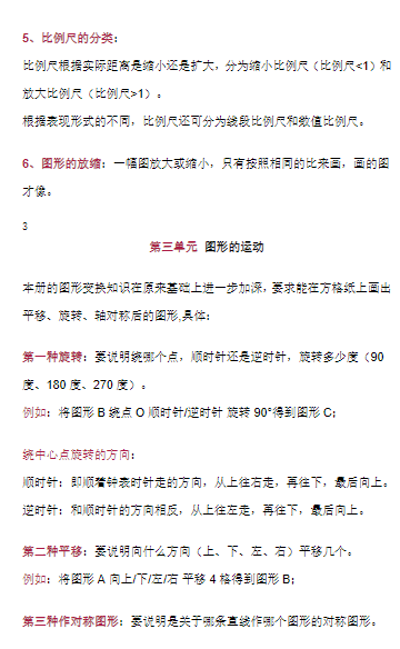 【7页】六年级数学下册北师版全册知识点归纳-教学网