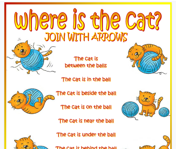 方位介词【完整可直接打印】24套语法练习纸全套-教学网