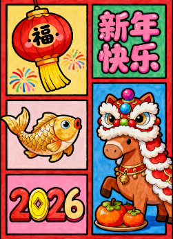 元旦-庆元旦迎新年手抄报-高清可直接打印无水印版本-教学网