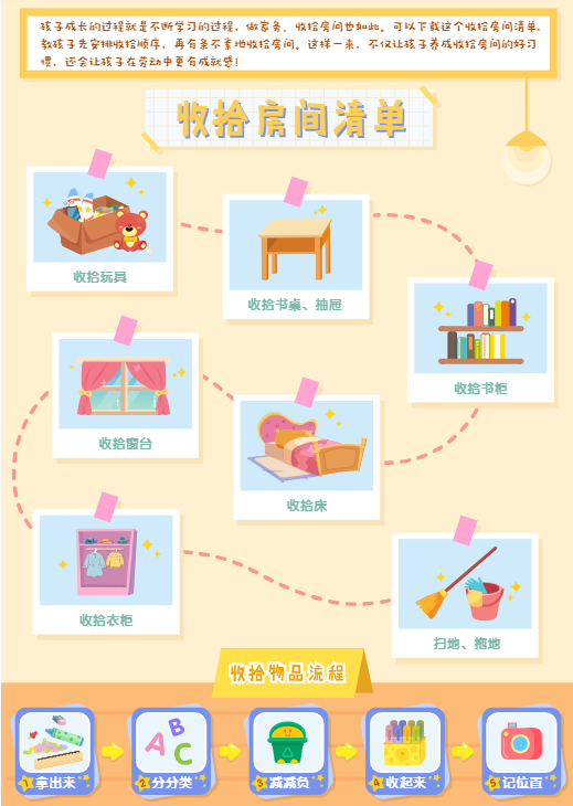 【新版】清单-家务清单【高清无水印】-教学网