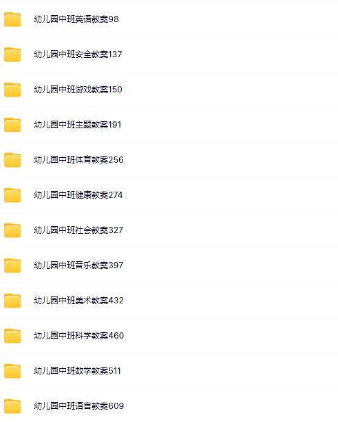 幼儿园中班教案3842篇-教学网