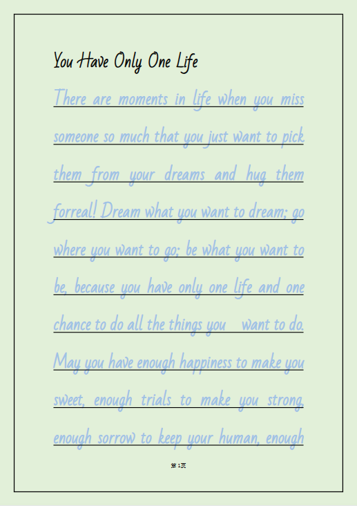 英文字帖【高清电子字帖大全集+无水印】-教学网