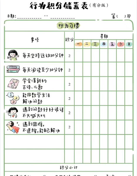 【新版】新积分表【高清无水印】-教学网
