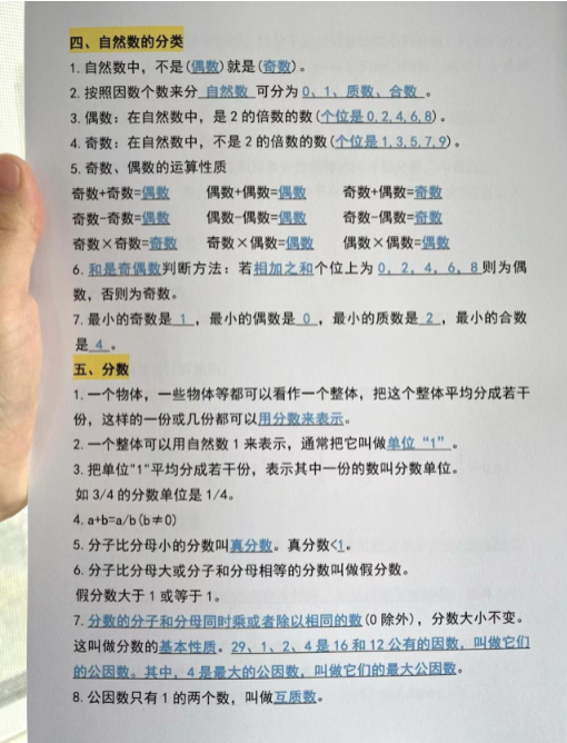 【精品】五年级下册《数学汇总》-教学网