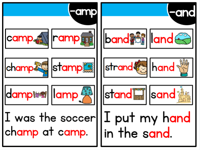 自然拼读卡片书分类全英语启蒙-教学网