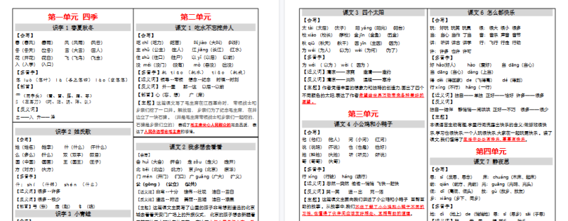 【2026春16页完整版】最新版一下课课贴-免费学习资料下载 - 开学吧