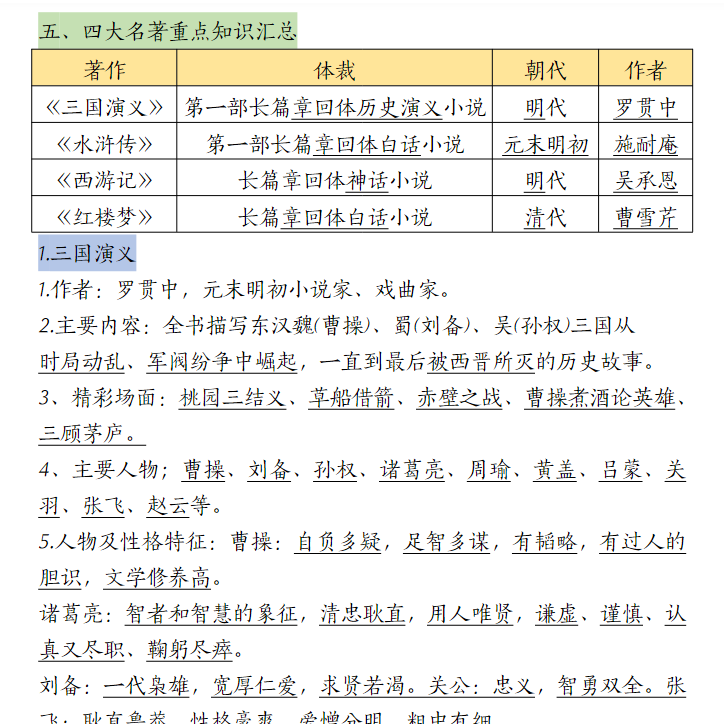 26页！期末复习重点知识汇总五下语文-教学网